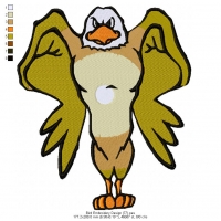Bird Embroidery Design 77